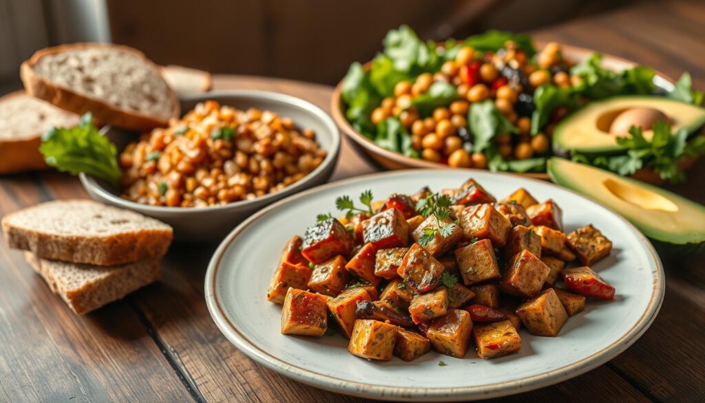 protein-rich vegetarian meals